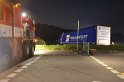 VU LKW umgestuerzt Feldkassel Industriestr Robert Boschstr P191